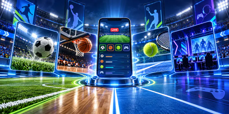 Trang chủ 9 Minh họa bóng đá, bóng rổ và Esports